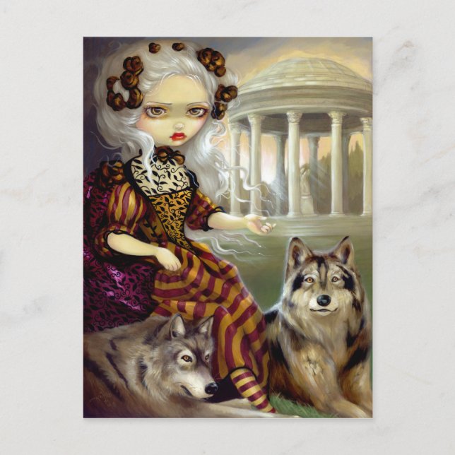 "Loup-Garou :  Le Temple" Carte postale (Devant)