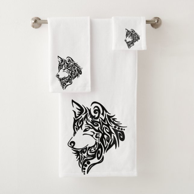 Loup tribal (En situation)