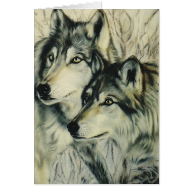"Loups de bois de construction " (Devant)