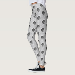 Loups en leggings