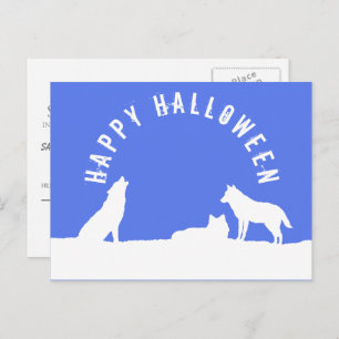 Loups en neige, Invitation de la fête d'Halloween