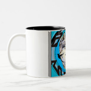 loups face image mug