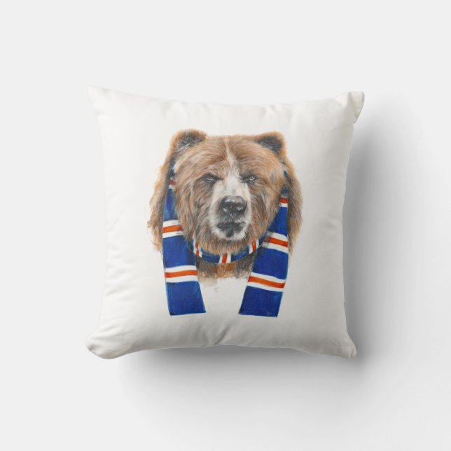 L'ours des Rangers - Coussin (Recto)