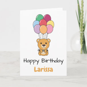 L'Ours Jaune S'Envole Avec Une Carte De Ballons Co