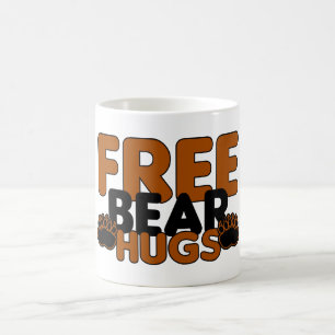 L'OURS libre embrasse la tasse