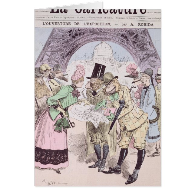 L'ouverture de l'exposition universelle (Devant)