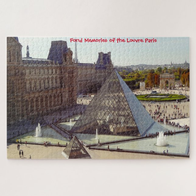 Louvre Paris. Puzzle (Horizontal)