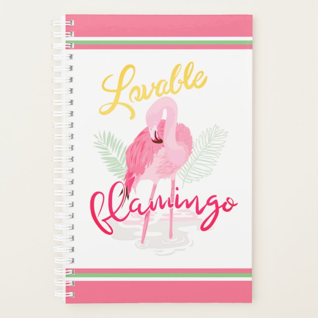 Lovable Flamant rose Tropical Rose (Devant)
