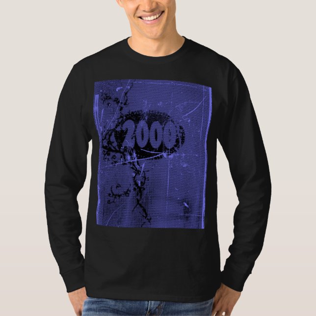 Love 2000 - Purple Vintage rétro - T-Shirt (Devant)