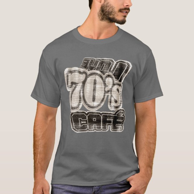 Love 70's Cafe Vintage #2 - T-Shirt (Devant)