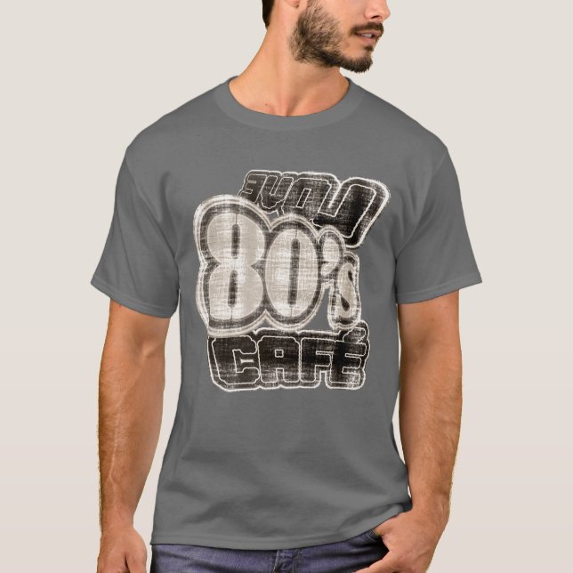 Love 80's Cafe Vintage #2 - T-Shirt (Devant)