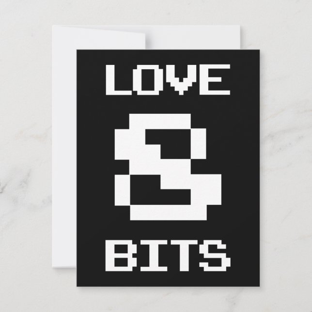 Love 8 bits (Devant)