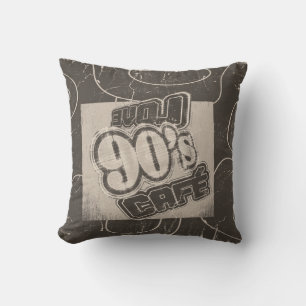 Love 90's Cafe Vintage - Coussin