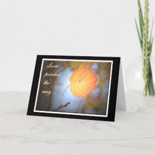 Love a souligné la façon dont la carte de voeux