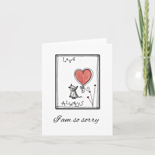 Love Always, Perte de la carte de sympathie de cha (Devant)