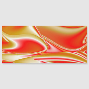 Love and Gold Abstrait 3D Rainbowart carte magnéti