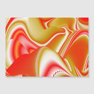 Love and Gold Abstrait 3D Rainbowart carte magnéti