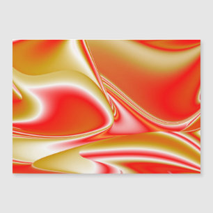 Love and Gold Abstrait 3D Rainbowart carte magnéti
