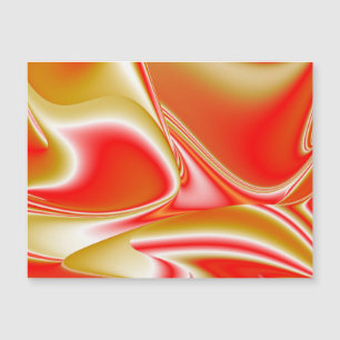 Love and Gold Abstrait 3D Rainbowart carte magnéti