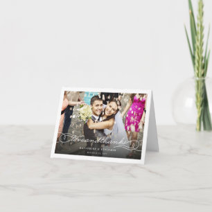 Love And Thanks Script Mariage photo Merci