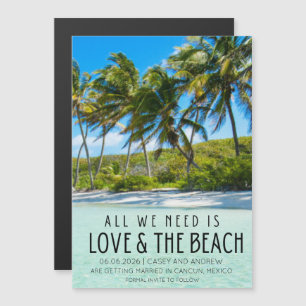 Love and the Beach Destination Wedding Date de sau