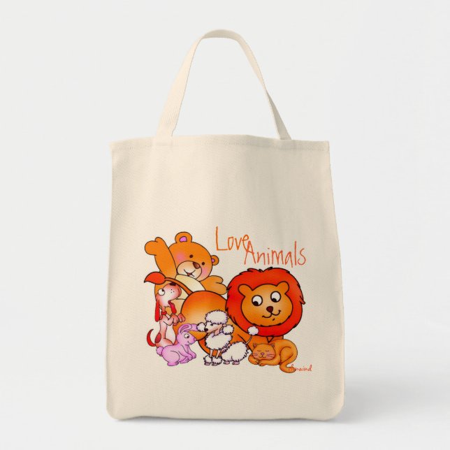 Love Animaux Sac (Devant)