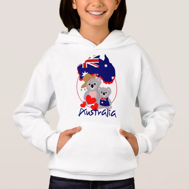 Love Australian koala Bears Super mignon Graphic (Devant)