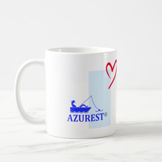 LOVE AZUREST mug (Gauche)