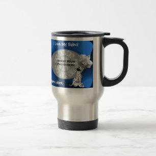 Love Babci Rose chiot Polonais Grand-mère Mug