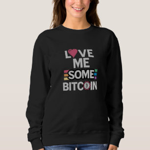 Love Bitcoin SWEATSHIRT noir