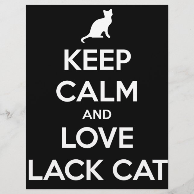 Love Black Cats (Devant)