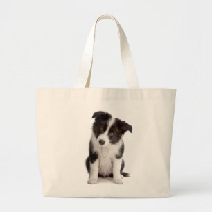Love Border Collie Puppy Dog Sac fourre-tout