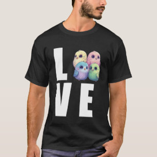 Love Budgie Mom Budgerigar Parakeet Bird Pullover