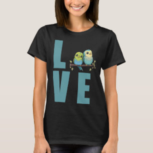 Love Budgie Mom Budgerigar Parakeet Bird Pullover