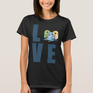 Love Budgie Mom Budgerigar Parakeet Bird Pullover