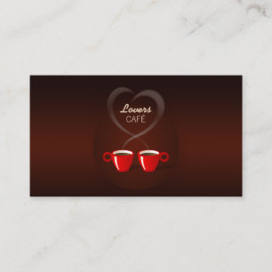 Love Cafe Coffee Shop carte de visite