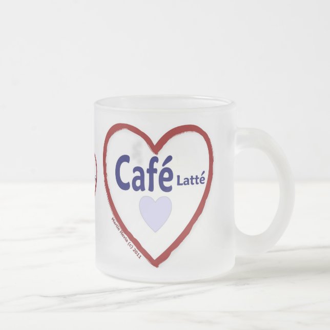 Love Café Latté - Mug Frosted (Droit)