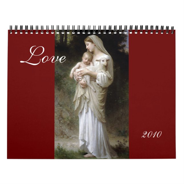 Love, Calendrier Bouguereau 2010 (Protection)
