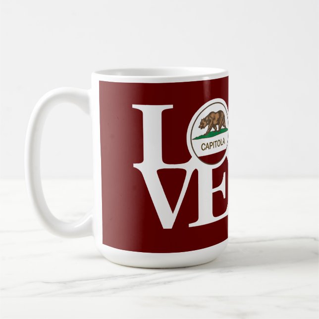 LOVE Capitola 15oz Mug Red (Gauche)