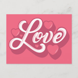 LOVE / Carte postale