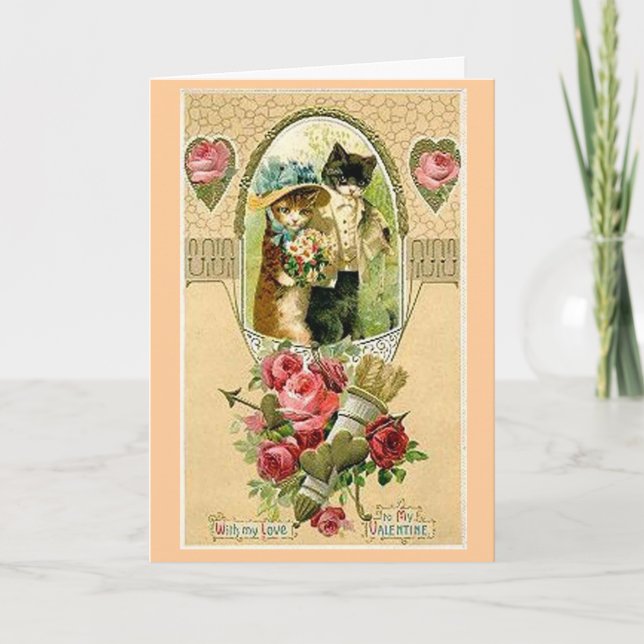 Love Cats - Carte (Devant)