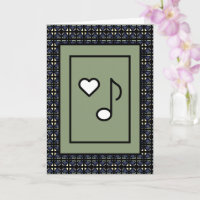 LOVE Ce que tu fais Carte de vœux par Adiela Akoo