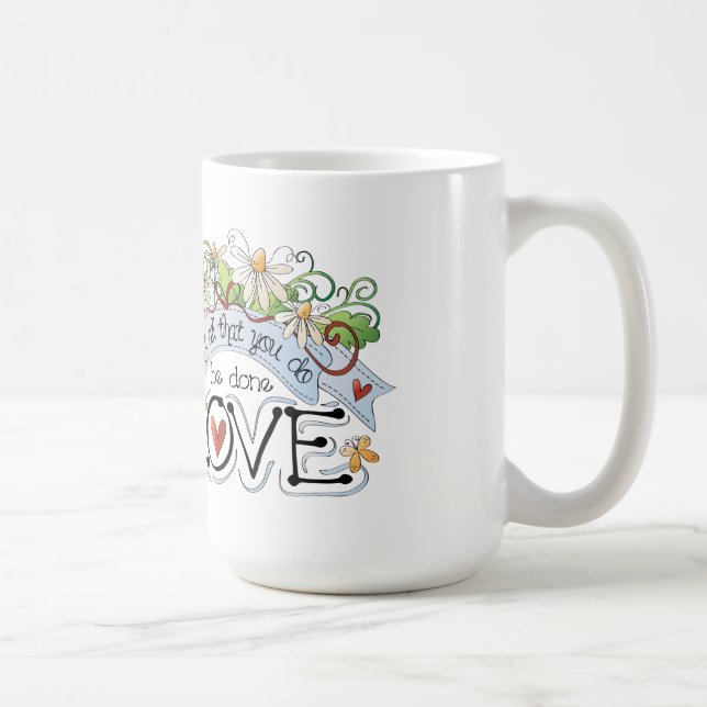 Love Classic White Mug (Droite)