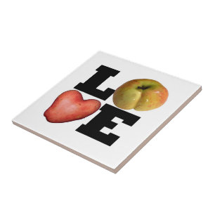 LOVE Collection Pomme de terre Carreaux céramique