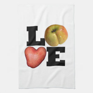 LOVE Collection Pomme de terre Serviette de cuisin