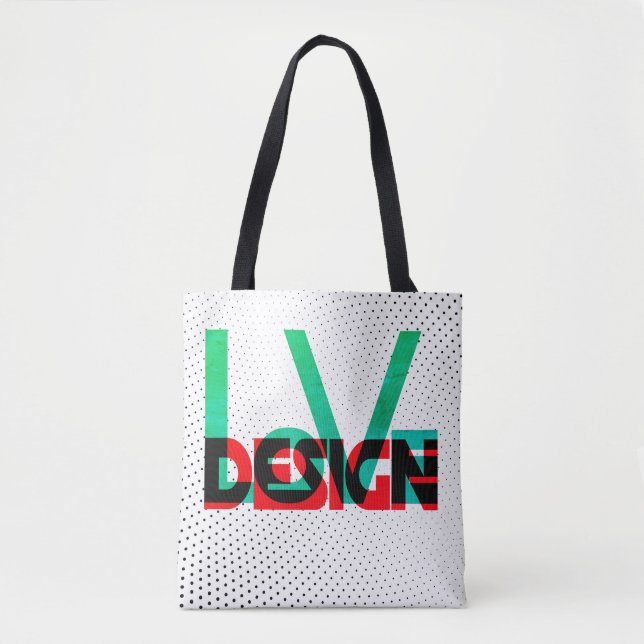 Love Design - Édition Sac Cabas Retro Color Mix II (Devant)