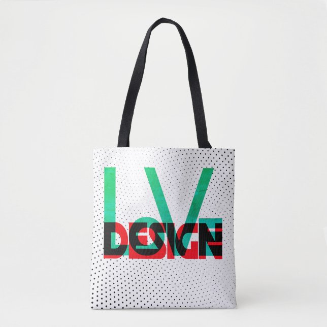 Love Design - Retro Color Mix II Edition Tote Bag (Devant)