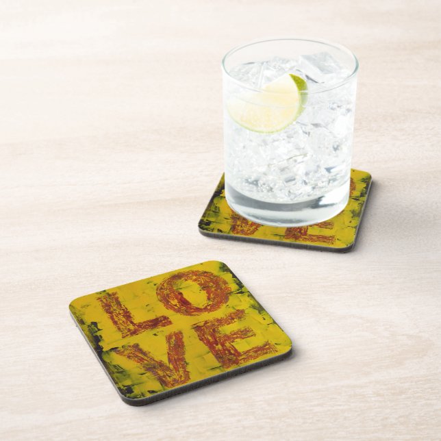 Love Dessous de verre Set! (Côté Droit)