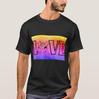 LOVE Draxolotyl Hatching Bella Tshirt en toile