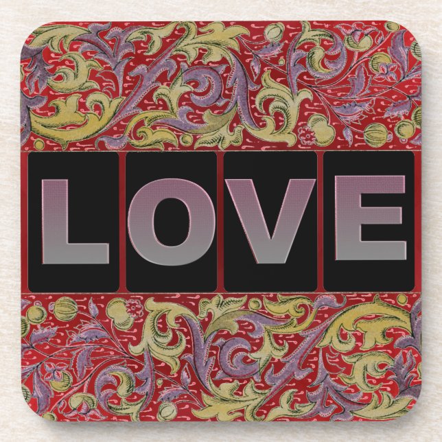 Love Drink Dessous de verre (Devant)